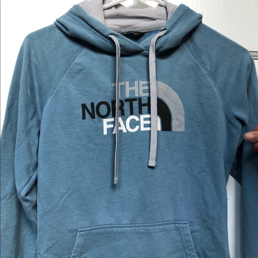 The North Face sweatshirt